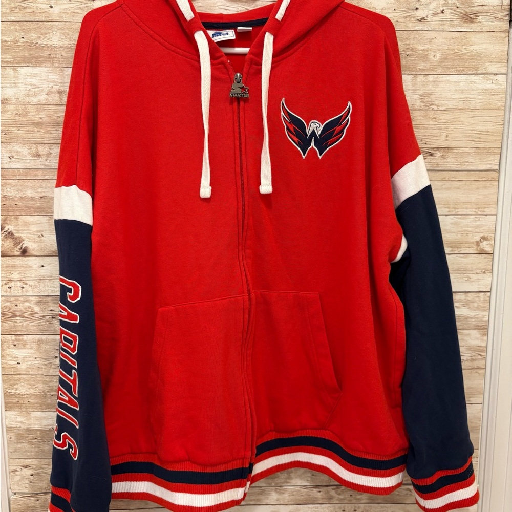 Washington Capitals zipper hoodie XXL
